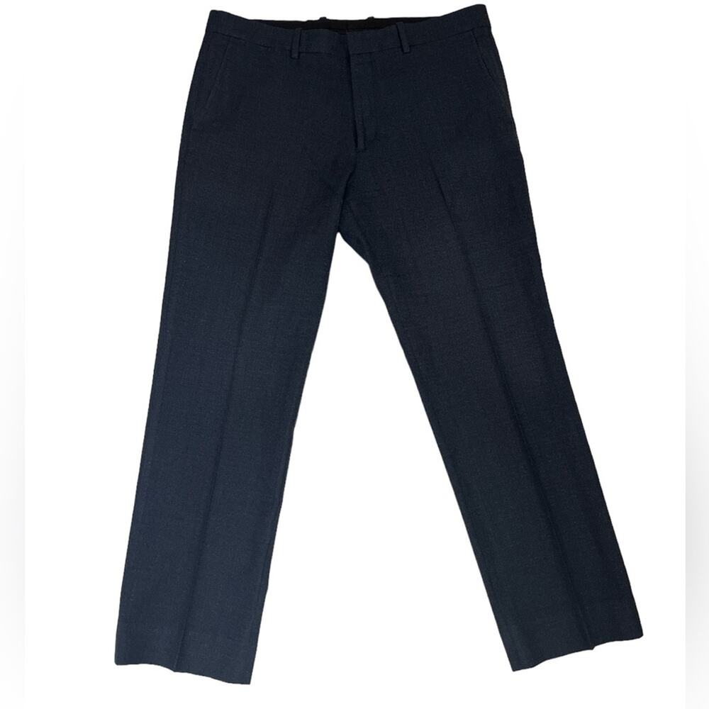 Theory Men’s Pants Marlo Hartwell 100% Wool Blue Size 34